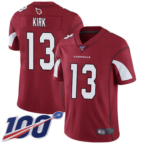 Arizona Cardinals Limited Red Men Christian Kirk Home Jersey NFL Football #13 100th Season Vapor Untouchable